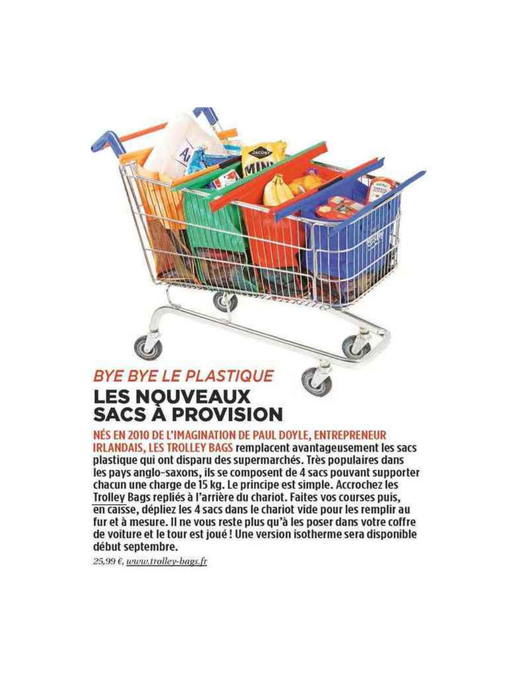 Trolley Bags Pleine Vie 2016
